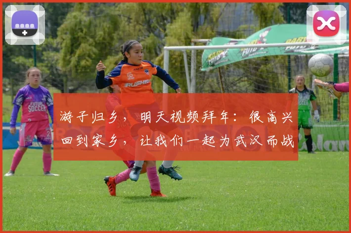 游子归乡，明天视频拜年：很高兴回到家乡，让我们一起为武汉而战