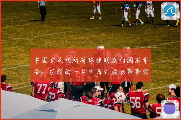 中国女足祝所有球迷朋友们阖家幸福，在新的一年里马到成功事事顺